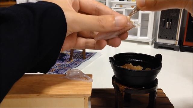 Miniature Food#39 ika-meshi - Cooking смотреть онлайн