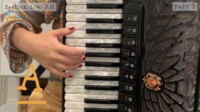 [Piano Accordion Tutorial] You Are My Sunshine смотреть онлайн