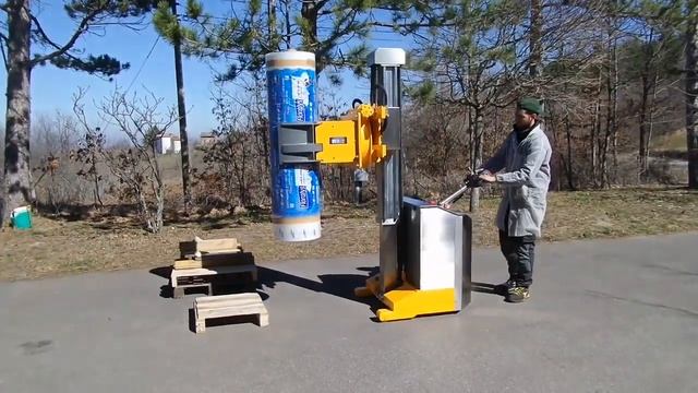 BS120 ET DVLI Rid - электрическая управляемая тележка с боковым гидравлическим кантователем смотреть онлайн