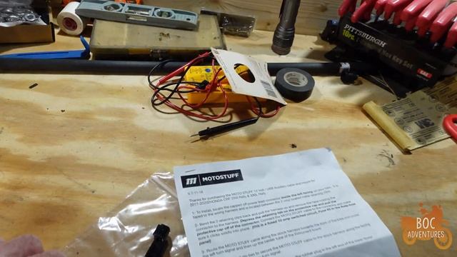 HONDA CRF 300L RALLY BIKE BUILD - USB Charger     #crf #crf300l