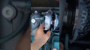 Замена турбокомпрессора на volvo penta AD31/41.