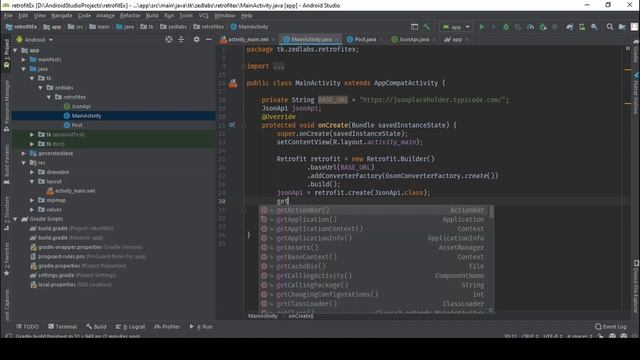 Retrofit for Rest API consumption tutorial in Android in 10 minutes! смотреть онлайн