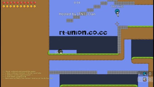 Обзор Teeworlds: часть 1 смотреть онлайн