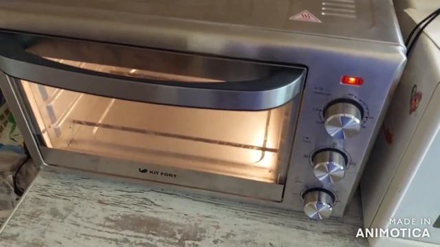 Греческий гриль в невстроенной духовке. Обзор духового шкафа KITFORT KT-1702 смотреть онлайн