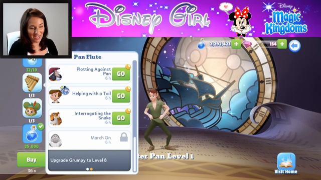 Disney Girl LIVESTREAM! WELCOME PETER PAN + UPDATE 31 NEWS + TOY STORY 4! Disney Magic Kingdoms смотреть онлайн