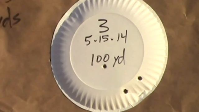 Pistol Range 5 15 14 100 yd 3 inch group смотреть онлайн