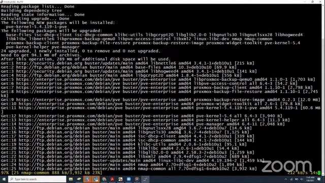 Update and Upgrade Proxmox Virtual Environment смотреть онлайн
