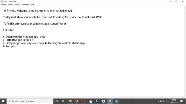 How to fix " Error while waiting for device: Could not start AVD " смотреть онлайн