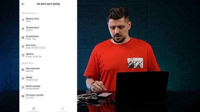 Bluetooth tracking with MikroTik KNOT смотреть онлайн