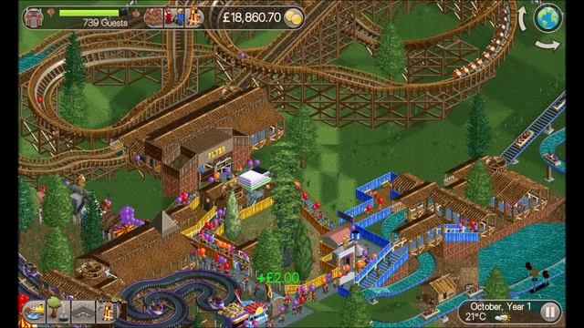 Frontier Forest | Rollercoaster Tycoon Classic