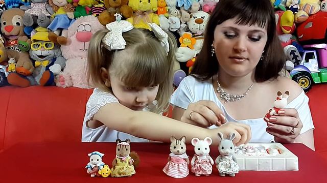 Готовимся к выпускному! Sylvanian Families обзор игрового набора Стильные Штучки смотреть онлайн