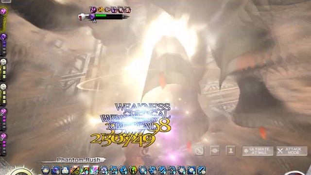 MOBIUS FF [Pandemonium] Megrim Thresher Difficult node - 2 Turns Auto смотреть онлайн