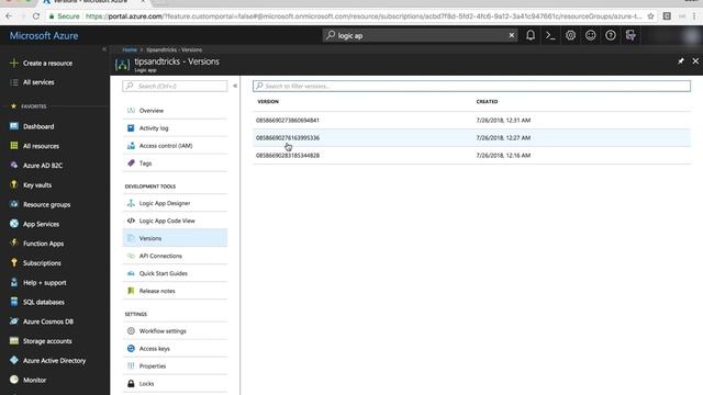 How to quickly roll back versions of Azure Logic Apps | Azure Tips and Tricks смотреть онлайн