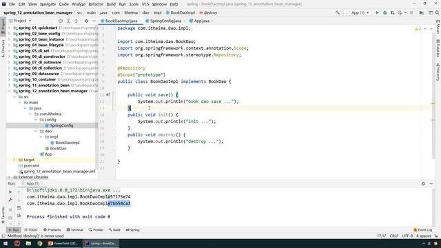 【黑马程序员】Java进阶SSM框架全套教程- Spring-21-注解开发bean作用范围与生命周期管理 смотреть онлайн