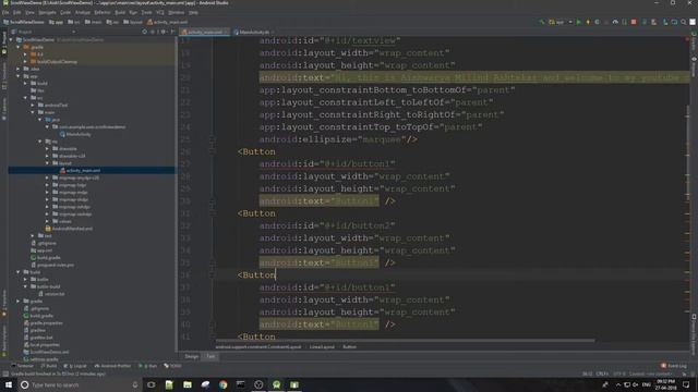 Scroll View| Kotlin | Android смотреть онлайн