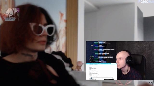 Курсед с вебкой Смотрит Реакции на СВОЙ ТРЕК: new era смотреть онлайн