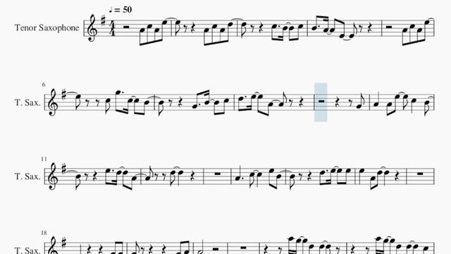 SUPER EASY Tenor Sax Sheet Music: How to play True by Yoari смотреть онлайн