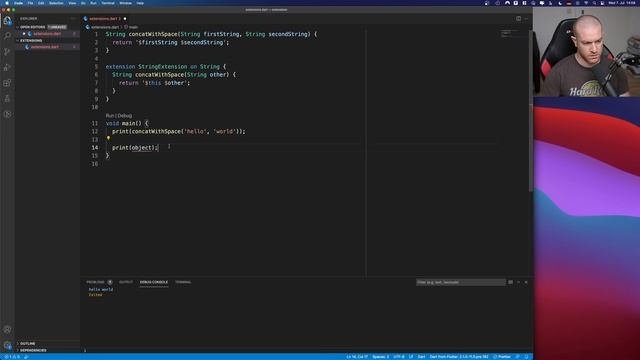 Dart ▷ Extension Methods [Dart Language Basics] смотреть онлайн