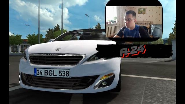 обзор на Мод Peugeot 308 v1.40 для ETS 2 и ATS (1.38.x) смотреть онлайн