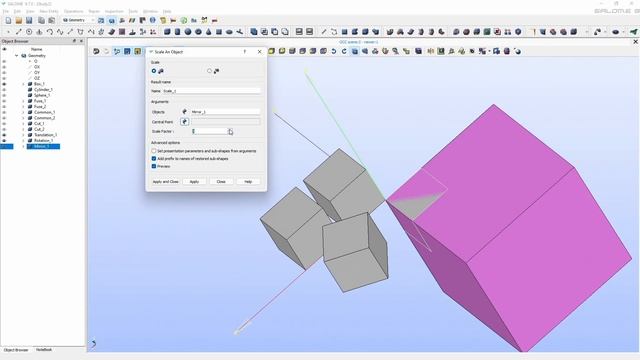 #1 Salome Geometry смотреть онлайн