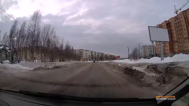 г.Северодвинск, остров Ягры, ул.Бутомы. 8.03.2017г. смотреть онлайн