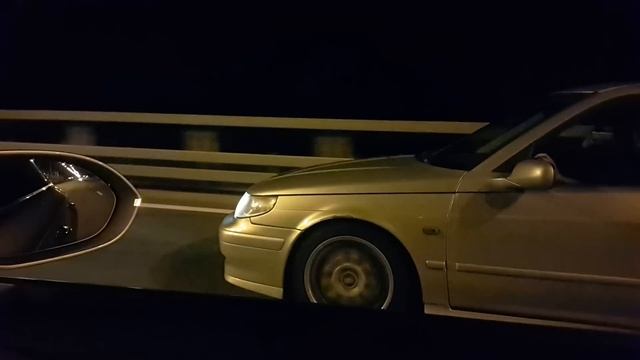 Saab td04-20t 1.6bar vs Audi a7 440hp race1 смотреть онлайн
