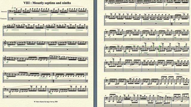 R.Rønnes 12 Virituoso Studies for Bassoon, no8.Moustly septims and ninths. смотреть онлайн