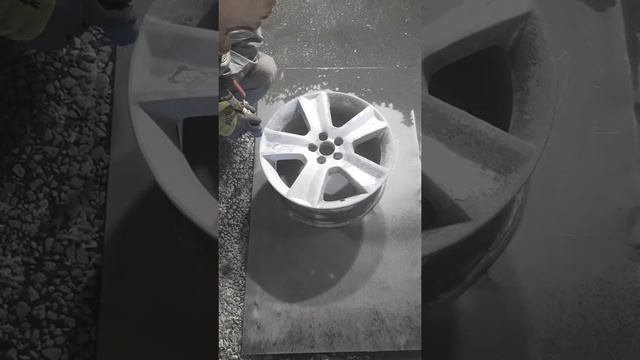 пескоструй литого диска купершлаком смотреть онлайн