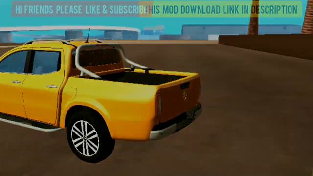 Gta San Andreas Mercedes Benz X Class Mod For Android | Dff Only | Suv Mod | Gta Sa Dff Only Androi