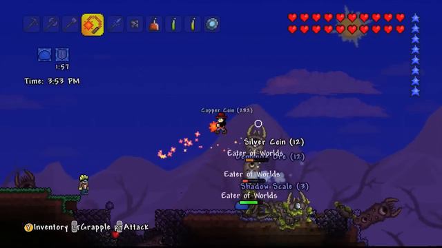 Terraria Xbox - Giant Worms [45] смотреть онлайн