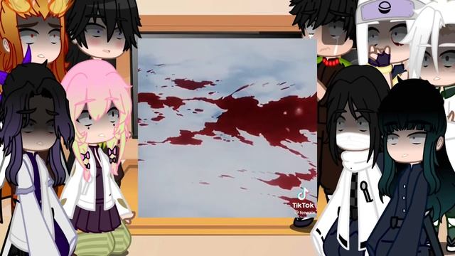 Реакция на Танжиро и Незуко :)