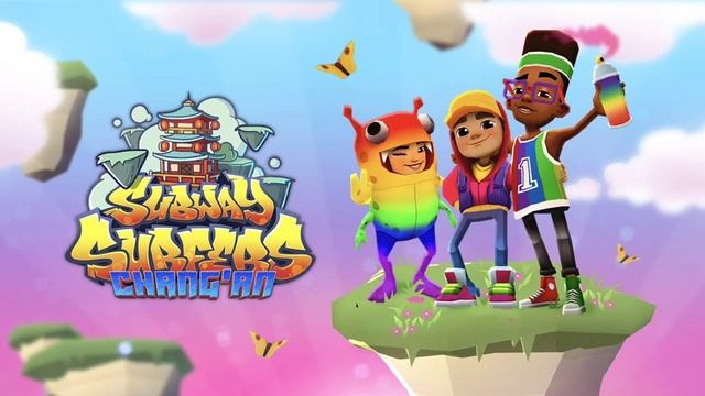 Subway Surfers Chang'an Remix but you're messing up on a kung fu preformance смотреть онлайн