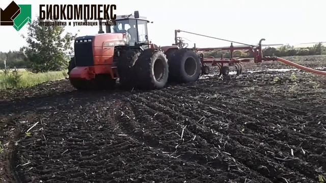 Внесение навоза с помощью инжектора внутрипочвенного внесения смотреть онлайн