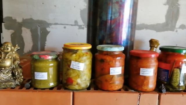 Муж готовит Супер Суп на костре. Мои консервации.