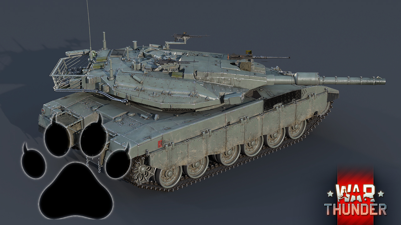 Гроза пустыни! Merkava Mk.3C в War Thunder смотреть онлайн