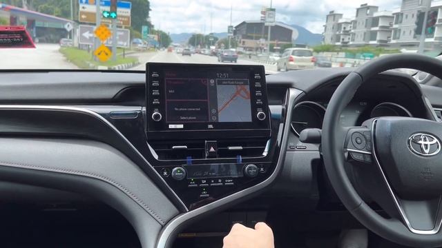 New 2022 Toyota Camry 2.5V Facelift | Day Time POV Test Drive смотреть онлайн