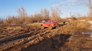 Нива по бездорожью | нива шевроле, нива 3д по грязи #ШевролеНива #нива
