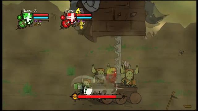 Lets Play: Castle Crashers [German/2P] Part 1 mit Tenshi смотреть онлайн