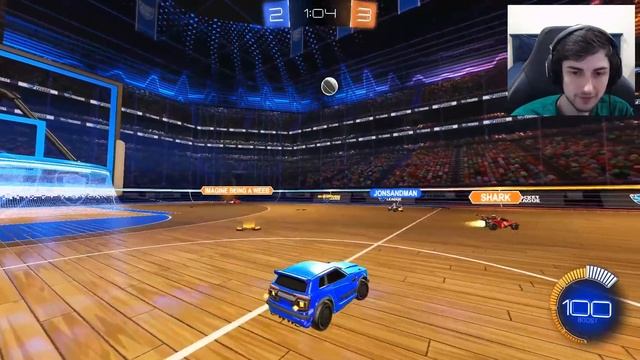 THIS NEW ROCKET LEAGUE HOOPS STRATEGY IS OP!! смотреть онлайн