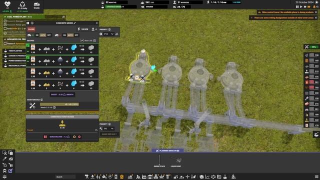 The Power of Concrete ? Ep4 ? Captain of Industry Update 1 ? Lets Play, Walkthrough смотреть онлайн