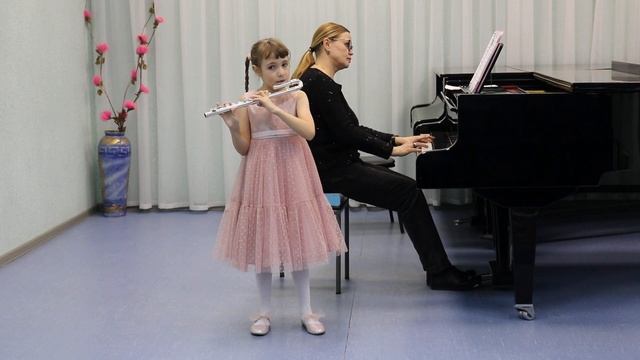 Ю. Должиков "Колыбельная", флейта Багаева Анна, преподаватель Рудченко Светлана Расуловна, г. Саров смотреть онлайн