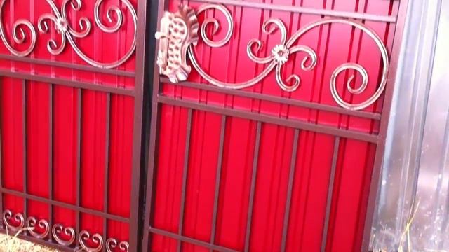 Ковторг - Ворота и калитка Арт. 12-2 шоколад - вишня смотреть онлайн