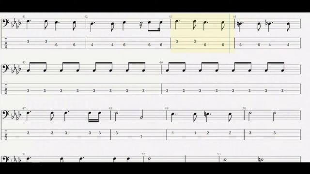 Aerosmith-Dream On [ BASS TABs] смотреть онлайн
