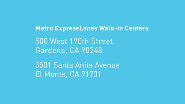 Metro ExpressLanes: Where to Get FasTrak® - Now Open смотреть онлайн