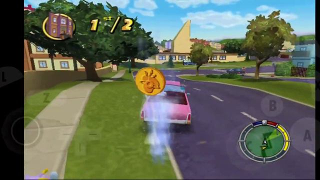 Simpsons, The: Hit & Run GAMECUBE ANDROID GAMEPLAY смотреть онлайн
