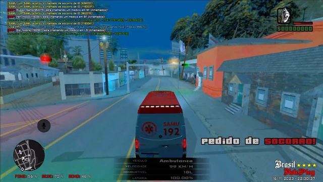 ELE ME SEGUIU E FEZ ANT RP COMIGO - GTA SAMP ANDROID E PC смотреть онлайн