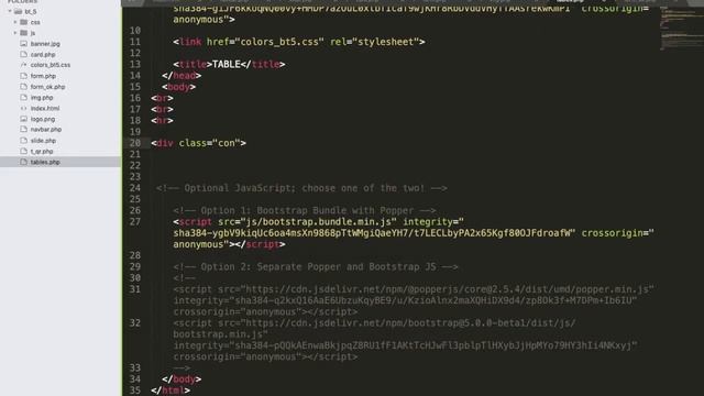Bootstrap 5 Ep 15. การใช้ Tables ใน Bootstrap 5 смотреть онлайн