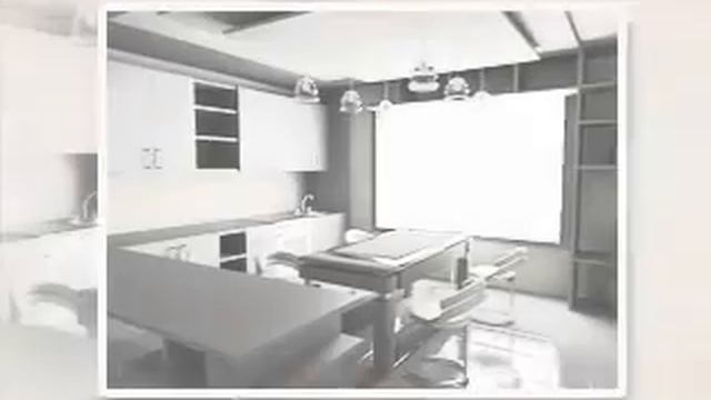 дизайн современной кухни со стеклянным столом и деревянными полками смотреть онлайн