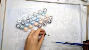 Обзор картины по номерам. Инструкция. Что в комплекте