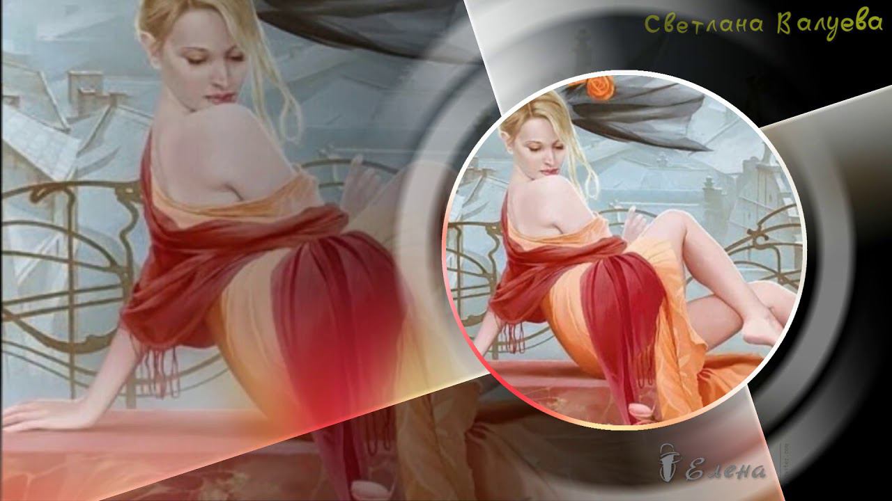 Тонкое прикосновение души в женских образах* Художник Светлана Валуева